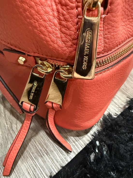 NWT 100% Authentic Michael Kors leather backpack main image 9
